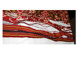 Sari (Patola), Silk, metal wrapped thread; plain weave, resist dyed (double ikat)